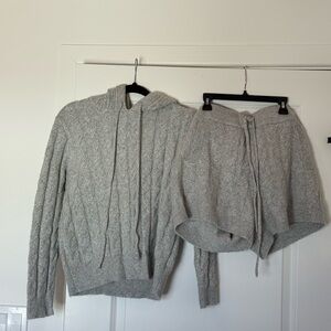 Every Soft Gray Cable Knit Sweater